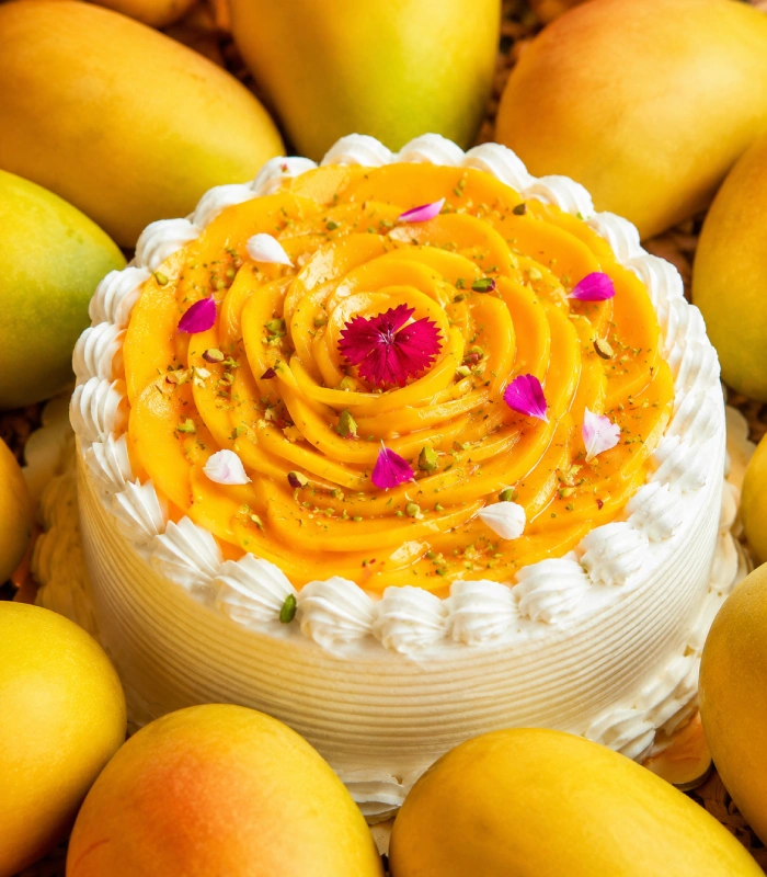 MANGO CRÈME CAKE-1